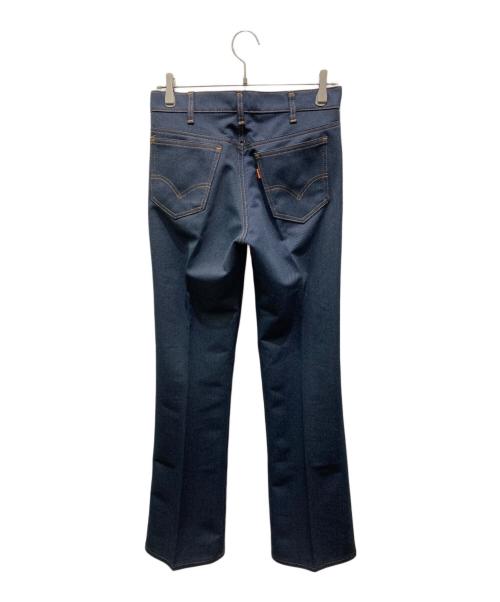 LEVI'S（リーバイス）LEVI'S (リーバイス) スタプレストフレアパンツ ネイビー サイズ:W30の古着・服飾アイテム