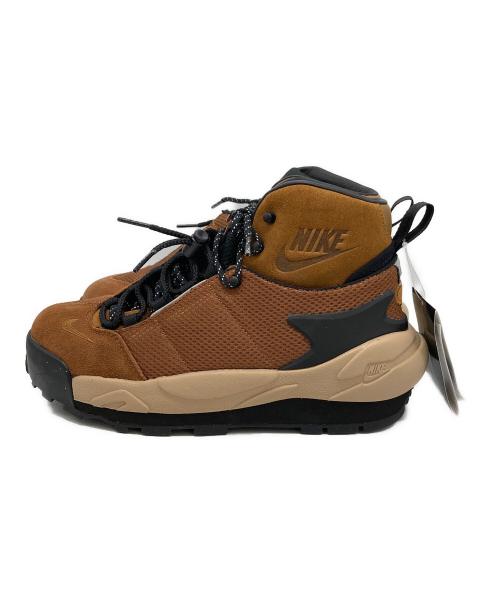 NIKE（ナイキ）NIKE (ナイキ) sacai (サカイ) ハイカットスニーカー ブラウン サイズ:27cmの古着・服飾アイテム