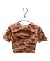 A BATHING APE（ア ベイシング エイプ）の古着「1ST CAMO CUT OUT TEE」｜オレンジ