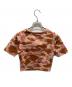 A BATHING APE (ア ベイシング エイプ) 1ST CAMO CUT OUT TEE オレンジ サイズ:Ｍ：10000円