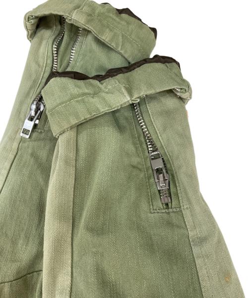 MLVINCE（メルヴィンス）MLVINCE (メルヴィンス) military motorcycle jacket カーキ サイズ:Lの古着・服飾アイテム