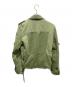 MLVINCE (メルヴィンス) military motorcycle jacket カーキ サイズ:L：6000円