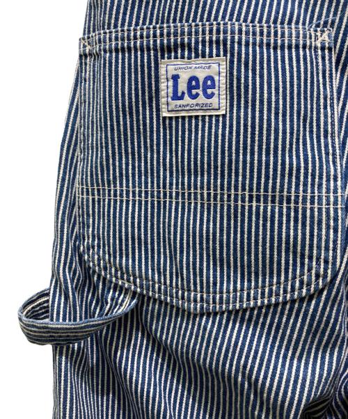 LEE（リー）LEE (リー) ヒッコリーワイドパンツ ブルー サイズ:Sの古着・服飾アイテム
