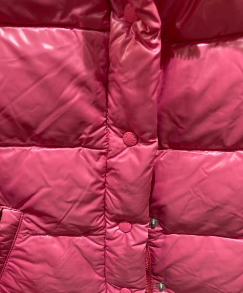 MONCLER（モンクレール）MONCLER (モンクレール) STOFFダウンジャケット ピンクの古着・服飾アイテム