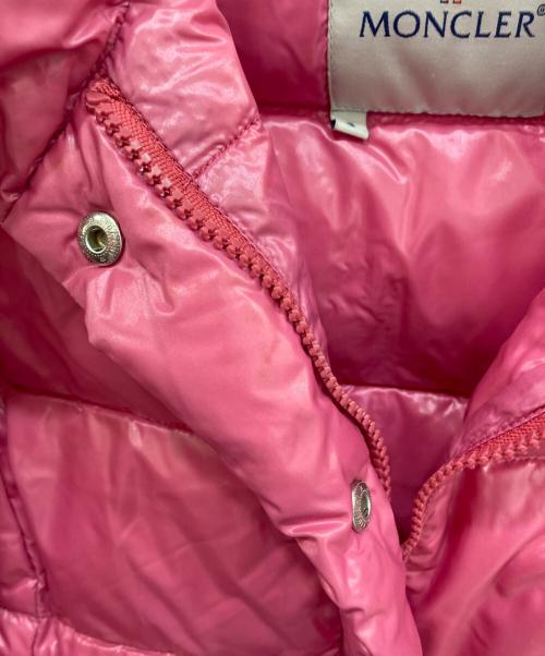 MONCLER（モンクレール）MONCLER (モンクレール) STOFFダウンジャケット ピンクの古着・服飾アイテム