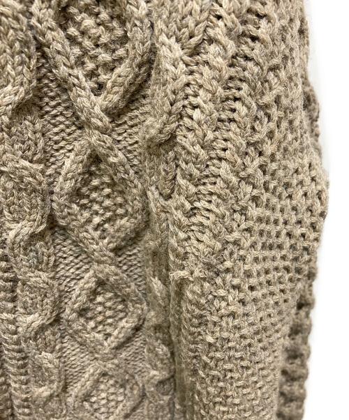 Pilgrim Surf+Supply（ピルグリム サーフサプライ）Pilgrim Surf+Supply (ピルグリム サーフサプライ) ケーブルカーディガン ブラウン サイズ:XLの古着・服飾アイテム