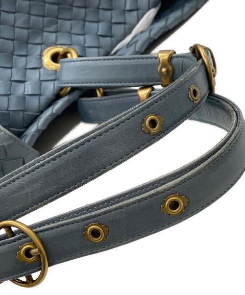 BOTTEGA VENETA（ボッテガベネタ）BOTTEGA VENETA (ボッテガベネタ) トートバッグ ブルーの古着・服飾アイテム