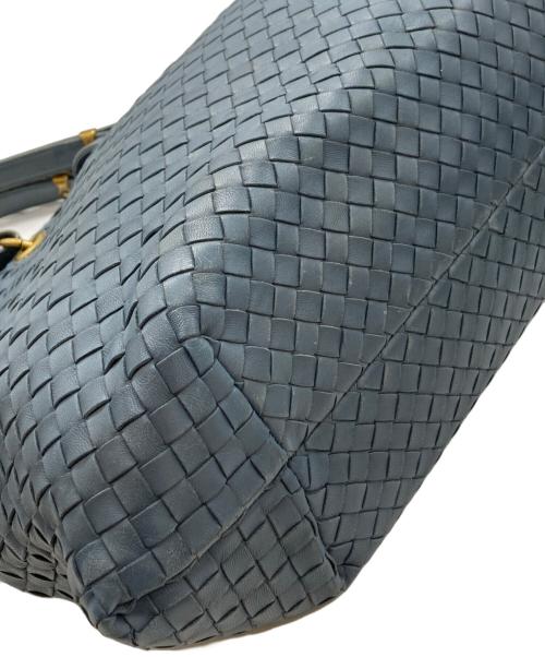 BOTTEGA VENETA（ボッテガベネタ）BOTTEGA VENETA (ボッテガベネタ) トートバッグ ブルーの古着・服飾アイテム