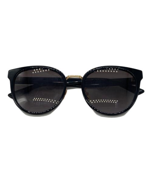 BOTTEGA VENETA（ボッテガベネタ）BOTTEGA VENETA (ボッテガベネタ) ボストンサングラス ブラック サイズ:55□20-145の古着・服飾アイテム