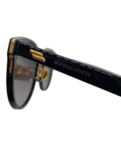 BOTTEGA VENETA（ボッテガベネタ）BOTTEGA VENETA (ボッテガベネタ) ボストンサングラス ブラック サイズ:55□20-145の古着・服飾アイテム