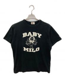 A BATHING APE（アベイシングエイプ）の古着「プリントTシャツ」｜ブラック