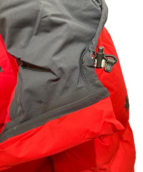 MONCLER GRENOBLE（モンクレール グルノーブル）MONCLER GRENOBLE (モンクレール グルノーブル) Arcesaz Jacket　アルセザ ダウン ジャケット レッド サイズ:1の古着・服飾アイテム