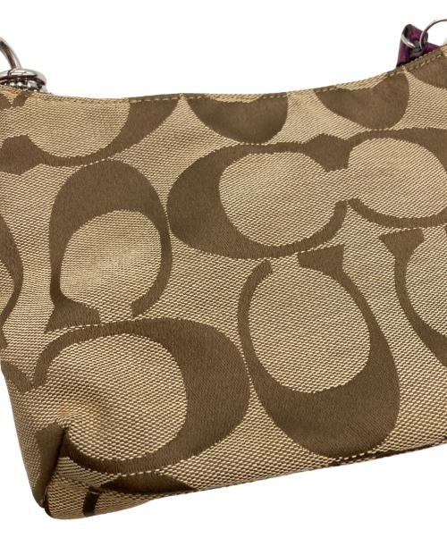 COACH（コーチ）COACH (コーチ) 2WAYショルダーバッグ ブラウンの古着・服飾アイテム