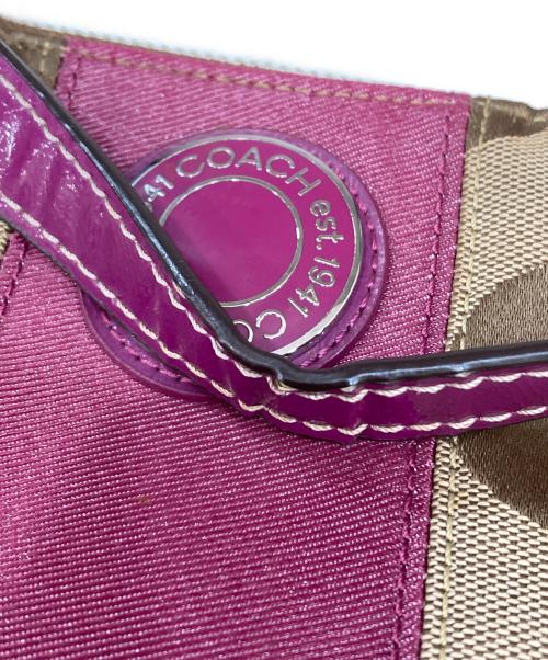 COACH（コーチ）COACH (コーチ) 2WAYショルダーバッグ ブラウンの古着・服飾アイテム