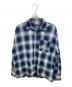 CAHLUMN（カウラム）の古着「オンブレチェックシャツ」｜ブルー