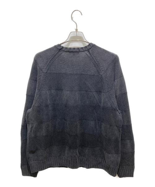 SUPREME（シュプリーム）SUPREME (シュプリーム) 23SS Small Box Stripe Sweater ブラック サイズ:Lの古着・服飾アイテム