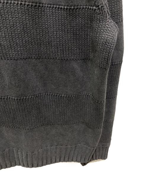 SUPREME（シュプリーム）SUPREME (シュプリーム) 23SS Small Box Stripe Sweater ブラック サイズ:Lの古着・服飾アイテム
