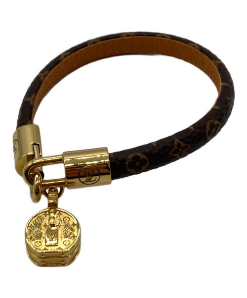 LOUIS VUITTON（ルイ ヴィトン）LOUIS VUITTON (ルイ ヴィトン) ブラスレ・LVトリビュート ブラウンの古着・服飾アイテム