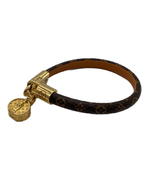 LOUIS VUITTON（ルイ ヴィトン）LOUIS VUITTON (ルイ ヴィトン) ブラスレ・LVトリビュート ブラウンの古着・服飾アイテム