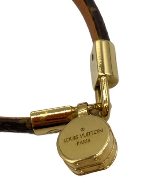 LOUIS VUITTON（ルイ ヴィトン）LOUIS VUITTON (ルイ ヴィトン) ブラスレ・LVトリビュート ブラウンの古着・服飾アイテム
