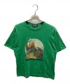 Hysteric Glamourヒステリックグラマー）の古着「HITCHHIKER Tシャツ」｜グリーン