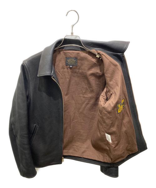 Y'2 leather（ワイツーレザー）y'2 leather (ワイツーレザー) レザージャケット ブラック サイズ:36の古着・服飾アイテム