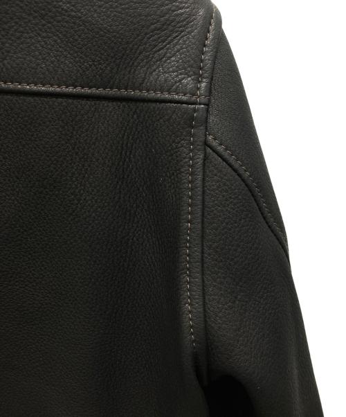 Y'2 leather（ワイツーレザー）y'2 leather (ワイツーレザー) レザージャケット ブラック サイズ:36の古着・服飾アイテム