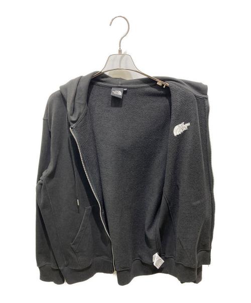 THE NORTH FACE（ザ ノース フェイス）THE NORTH FACE (ザ ノース フェイス) スクエアロゴフルジップ ブラック サイズ:XXLの古着・服飾アイテム