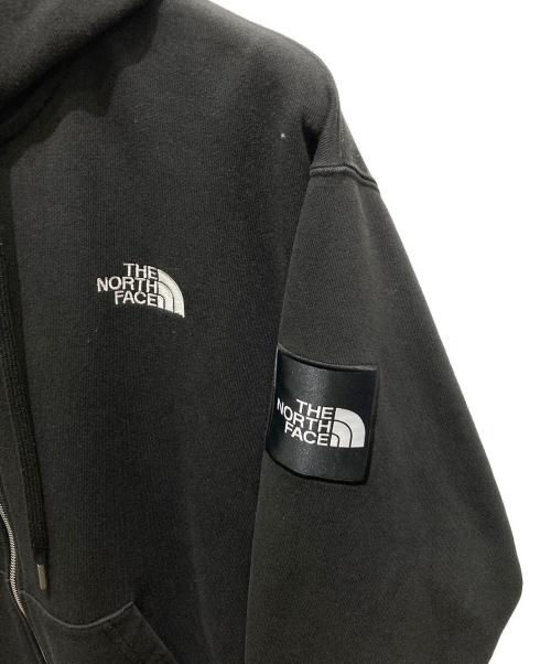 THE NORTH FACE（ザ ノース フェイス）THE NORTH FACE (ザ ノース フェイス) スクエアロゴフルジップ ブラック サイズ:XXLの古着・服飾アイテム