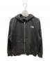 THE NORTH FACE（ザ ノース フェイス）の古着「スクエアロゴフルジップ」｜ブラック