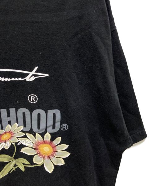 NEIGHBORHOOD（ネイバーフッド）NEIGHBORHOOD (ネイバーフッド) Yohji Yamamoto pour homme (ヨウジヤマモト プールオム) TEE SS-1 ブラック サイズ:XLの古着・服飾アイテム