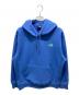 THE NORTH FACE（ザ ノース フェイス）の古着「バックスクエアロゴフーディー」｜ブルー
