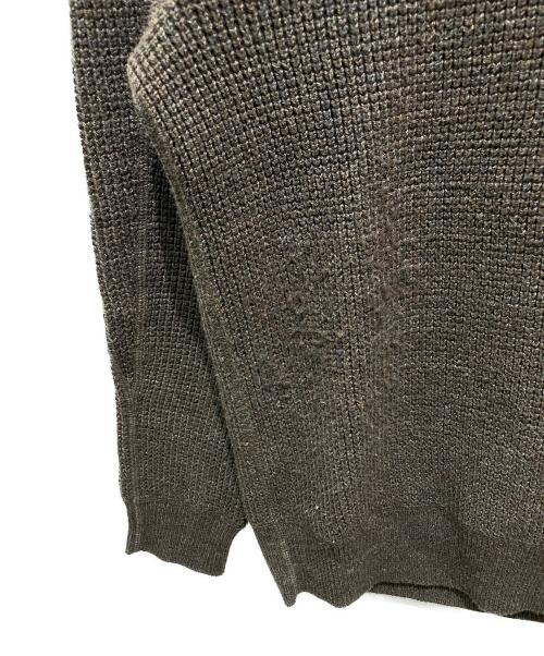 RRL（ダブルアールエル）RRL (ダブルアールエル) クルーネックニット ブラウン サイズ:Sの古着・服飾アイテム