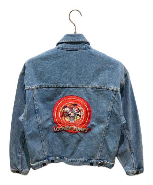 LOONEY TUNES（ルーニーチューンズ）LOONEY TUNES (ルーニーチューンズ) デニムトラッカージャケット インディゴ サイズ:Ｍの古着・服飾アイテム