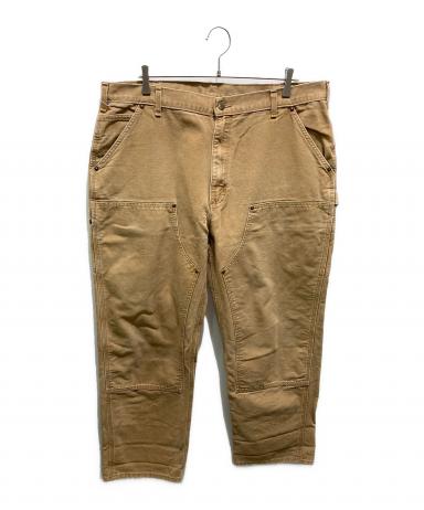 中古・古着通販】CarHartt (カーハート) ダブルニーパンツ ブラウン