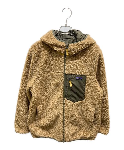 Patagonia（パタゴニア）Patagonia (パタゴニア) リバーシブル・レディ・フレディ・フーディ ベージュ サイズ:Sの古着・服飾アイテム