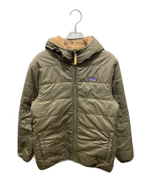Patagonia（パタゴニア）Patagonia (パタゴニア) リバーシブル・レディ・フレディ・フーディ ベージュ サイズ:Sの古着・服飾アイテム