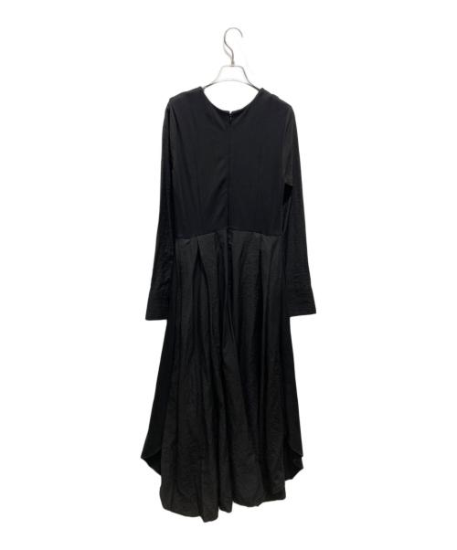 UN3D.（アンスリード）UN3D. (アンスリード) バックフレアロングワンピース ブラック サイズ:38の古着・服飾アイテム