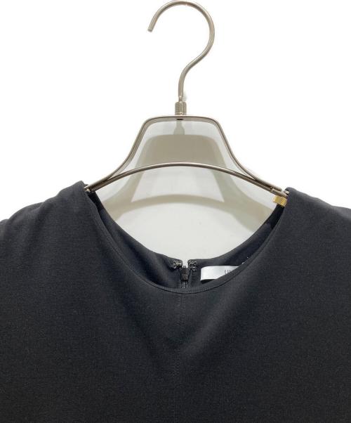 UN3D.（アンスリード）UN3D. (アンスリード) バックフレアロングワンピース ブラック サイズ:38の古着・服飾アイテム