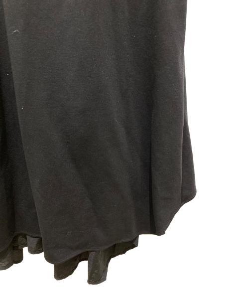 UN3D.（アンスリード）UN3D. (アンスリード) バックフレアロングワンピース ブラック サイズ:38の古着・服飾アイテム