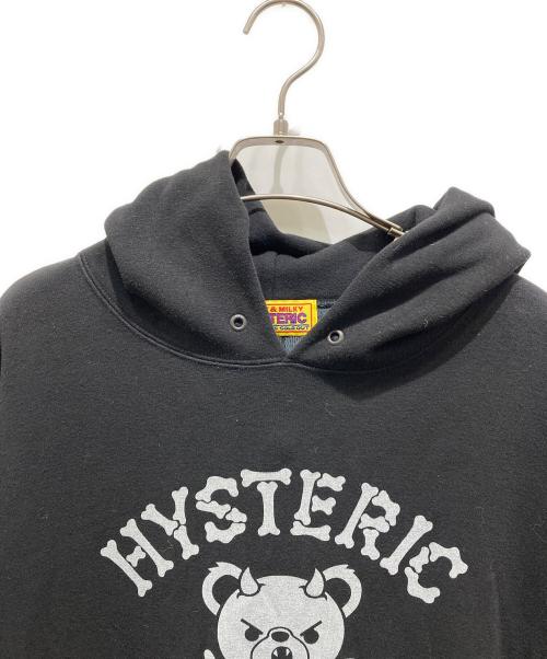 Hysteric Glamour（ヒステリックグラマー）Hysteric Glamour (ヒステリックグラマー) フーデットワンピース ブラック サイズ:FREEの古着・服飾アイテム