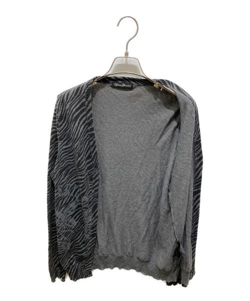 Hysteric Glamour（ヒステリックグラマー）Hysteric Glamour (ヒステリックグラマー) ゼブラ柄カーディガン ブラック サイズ:FREEの古着・服飾アイテム