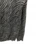 中古・古着 Hysteric Glamour (ヒステリックグラマー) ゼブラ柄カーディガン ブラック サイズ:FREE：4000円