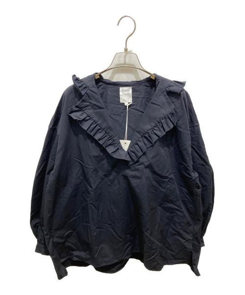 RHODOLIRION（ロドリリオン）RHODOLIRION (ロドリリオン) Mex Smock -Typewriter ネイビー サイズ:Sの古着・服飾アイテム