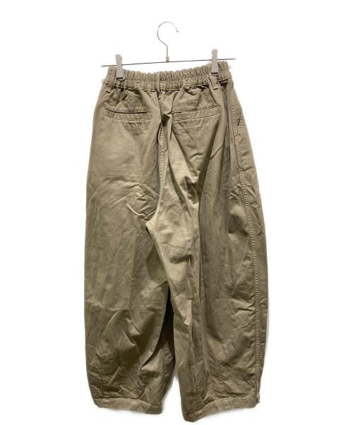 HARVESTY（ハーベスティー）HARVESTY (ハーベスティー) コットンチノクロスサーカスパンツ カーキ サイズ:2の古着・服飾アイテム