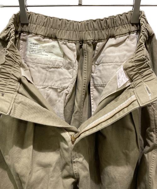 HARVESTY（ハーベスティー）HARVESTY (ハーベスティー) コットンチノクロスサーカスパンツ カーキ サイズ:2の古着・服飾アイテム