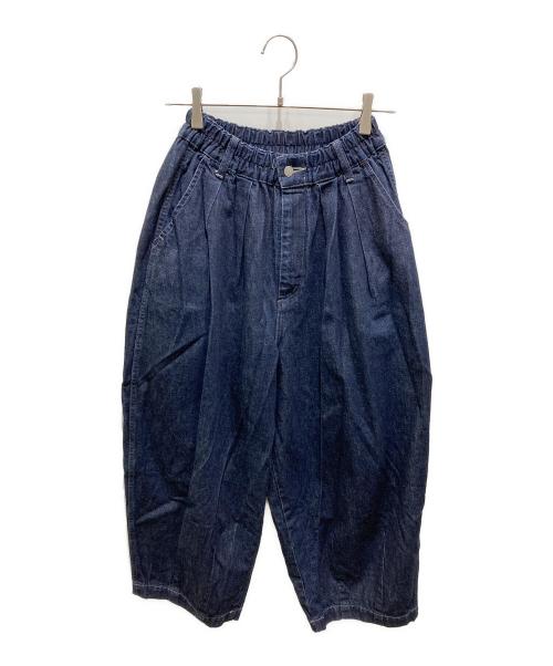 HARVESTY（ハーベスティー）HARVESTY (ハーベスティー) デニムサーカスパンツ インディゴ サイズ:1の古着・服飾アイテム