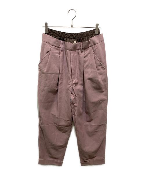 BED J.W. FORD（ベッドフォード）BED J.W. FORD (ベッドフォード) Double Waist Pants ver.1 パープル サイズ:1の古着・服飾アイテム