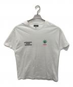 WACKO MARIA×舐達麻×HIGH TIMESワコマリア×ナメダルマ×ハイ タイムズ）の古着「プリントTシャツ」｜ホワイト