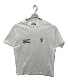 WACKO MARIA×舐達麻×HIGH TIMES（ワコマリア×ナメダルマ×ハイ タイムズ）の古着「プリントTシャツ」｜ホワイト